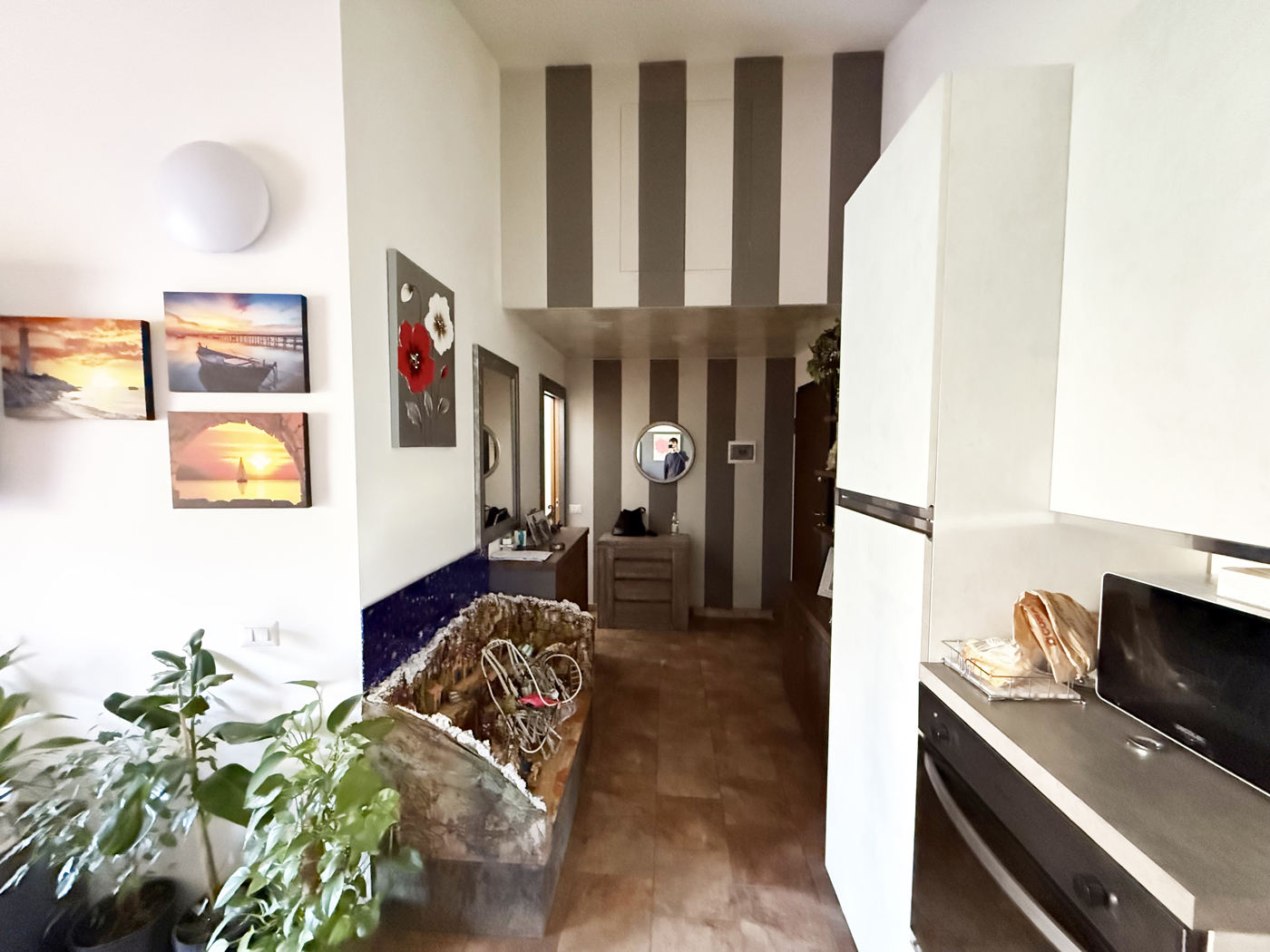 Quadrilocale arredato in affitto a Civita Castellana