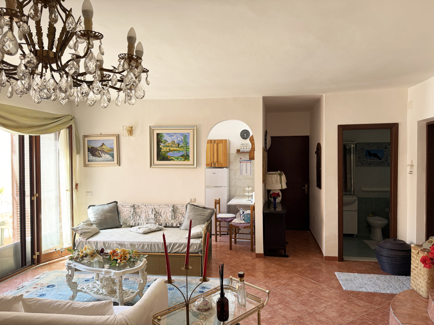 Trilocale arredato in affitto a Nepi