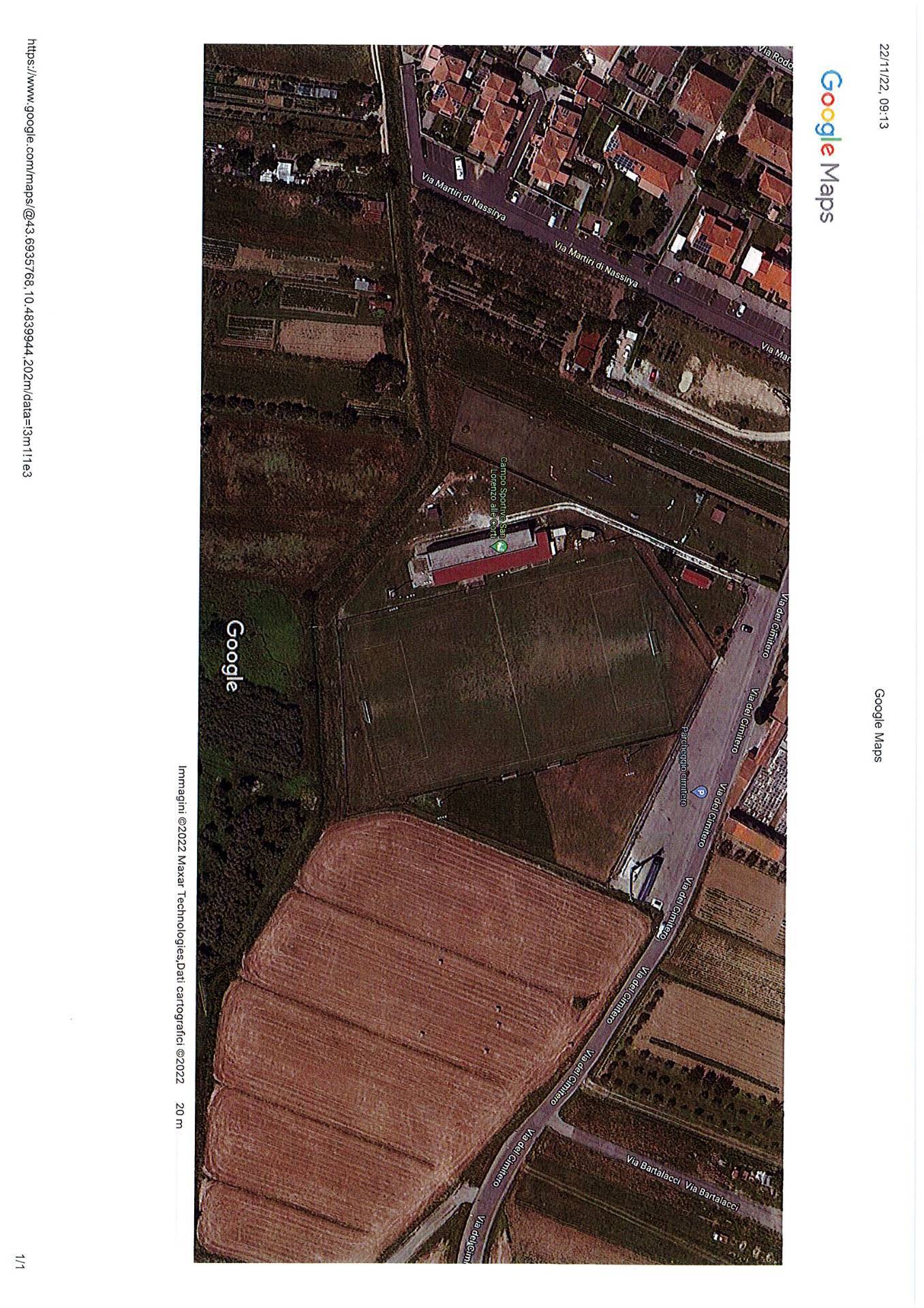 Terreno in vendita a San Giuliano Terme, Ghezzano