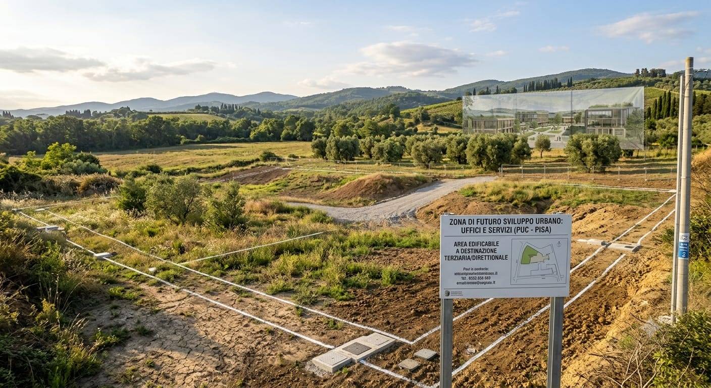 Terreno edificabile in vendita a Pisa, Ospedaletto