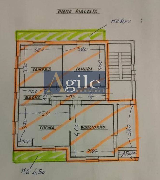 Appartamento in vendita a Castel di Lama, Piattoni