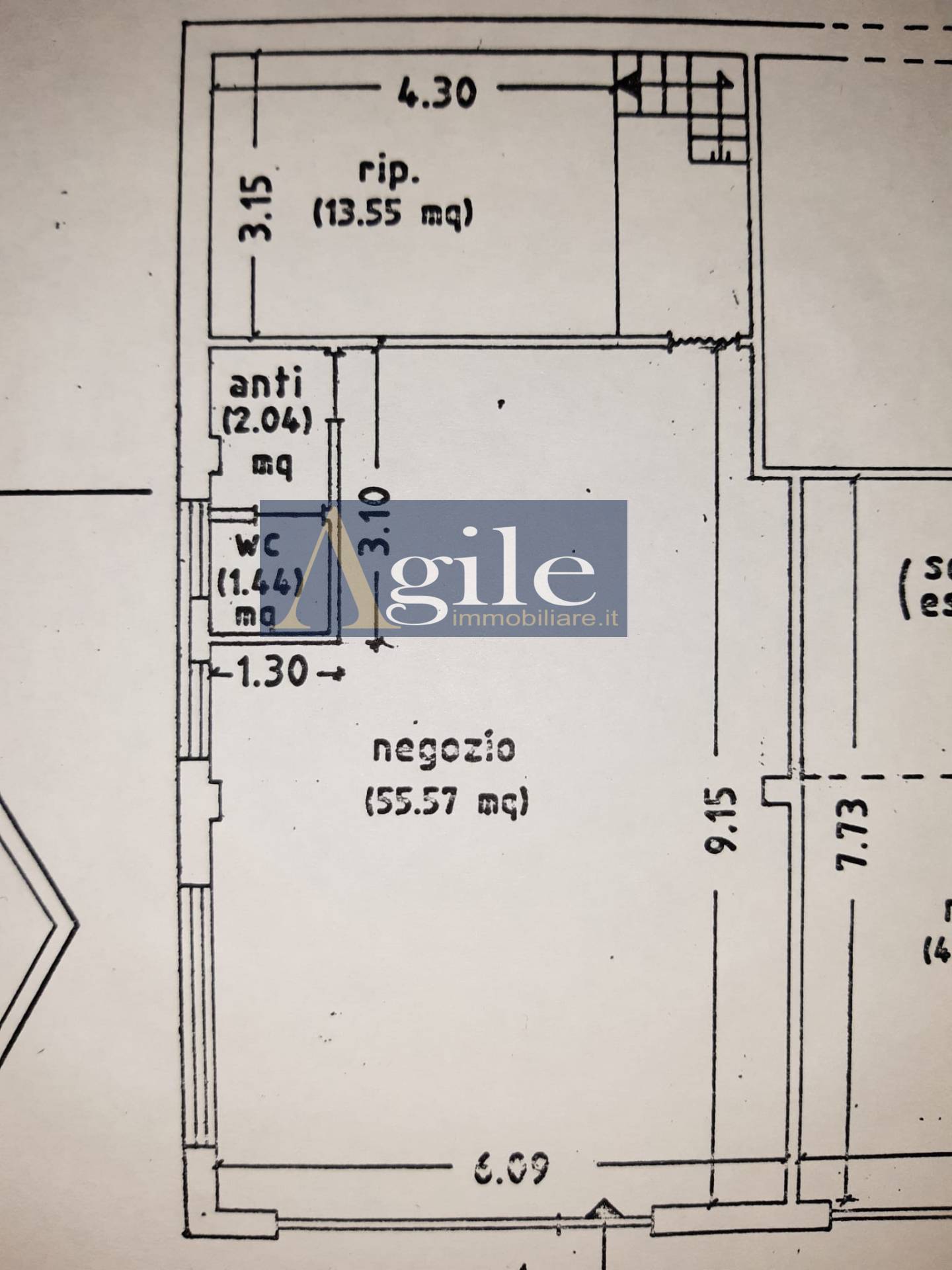 Locale commerciale in affitto a Pedaso, Centro