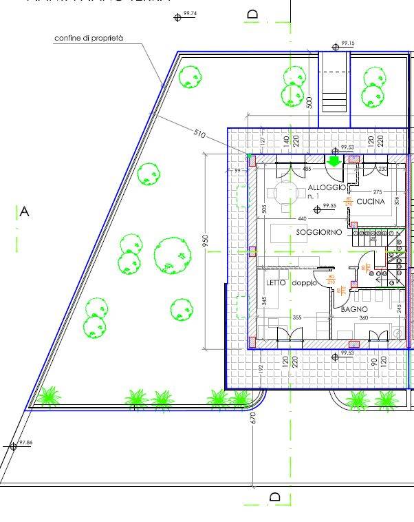Villetta a schiera in vendita a Colli del Tronto, Villa San Giusepe