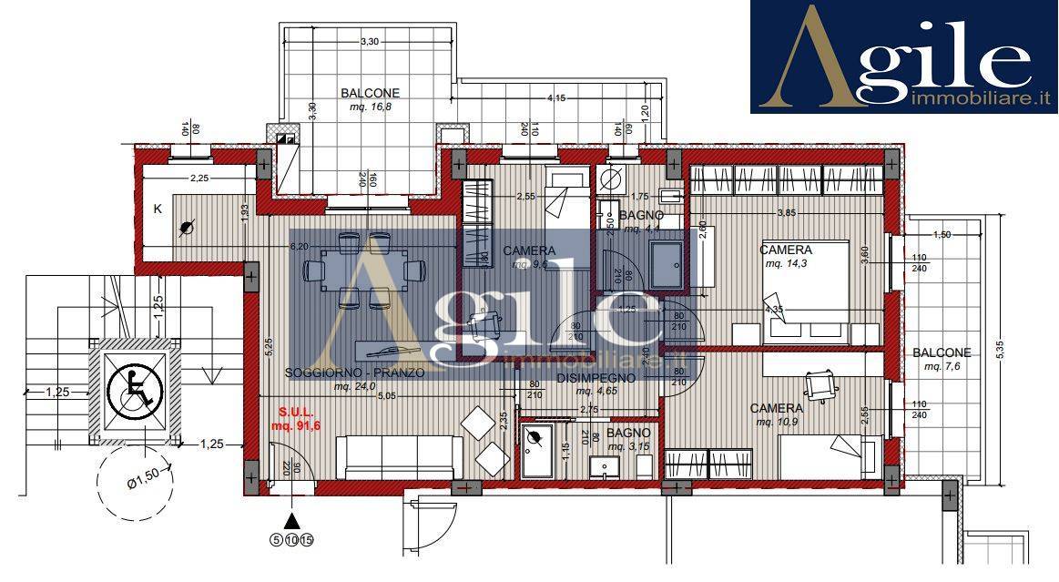 Appartamento in vendita a San Benedetto del Tronto, Porto d'Ascoli