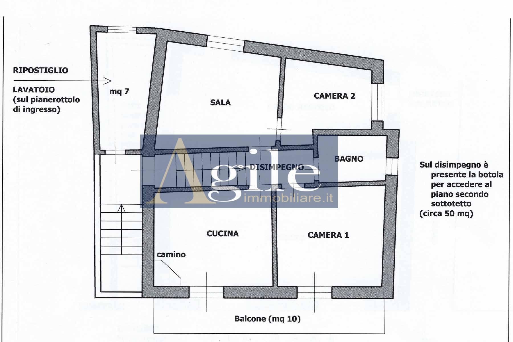 Casa Cielo Terra in vendita a Folignano, Castel Folignano