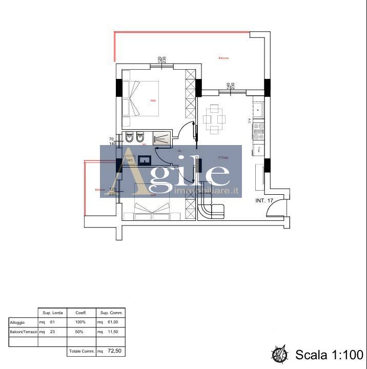 Appartamento in vendita a Martinsicuro, Villa Rosa