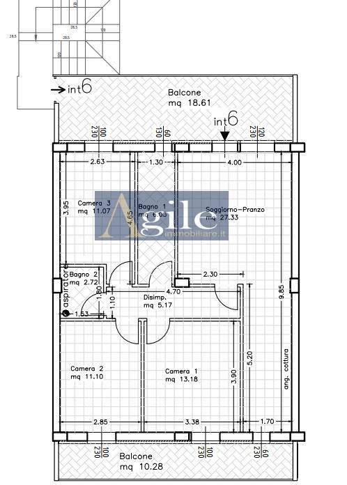 Appartamento in vendita a Castel di Lama, Piattoni