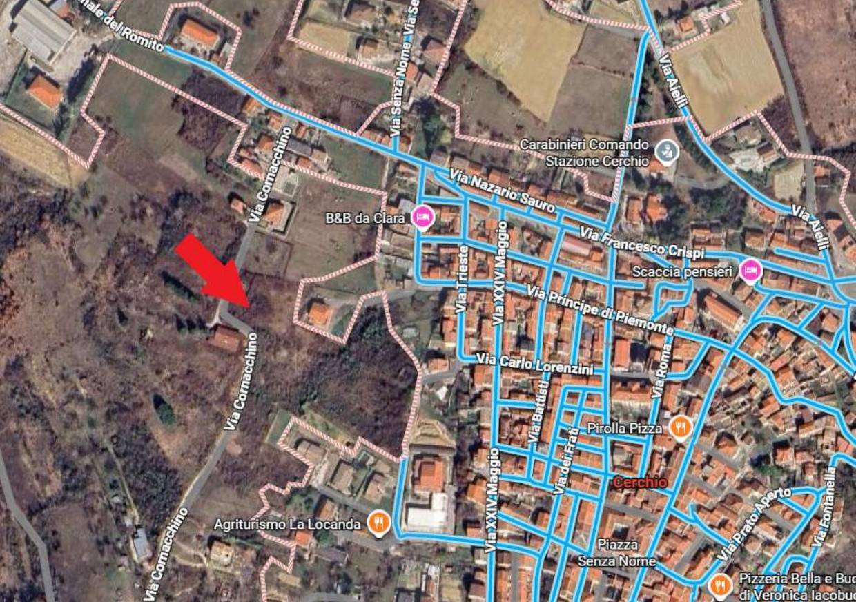 Terreno edificabile in vendita a Cerchio