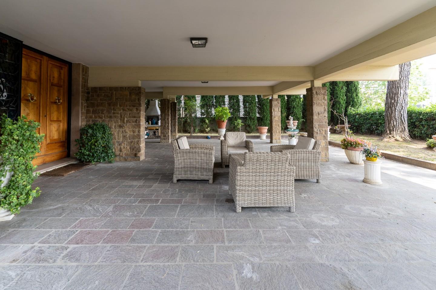 Villa con giardino, Vinci sovigliana