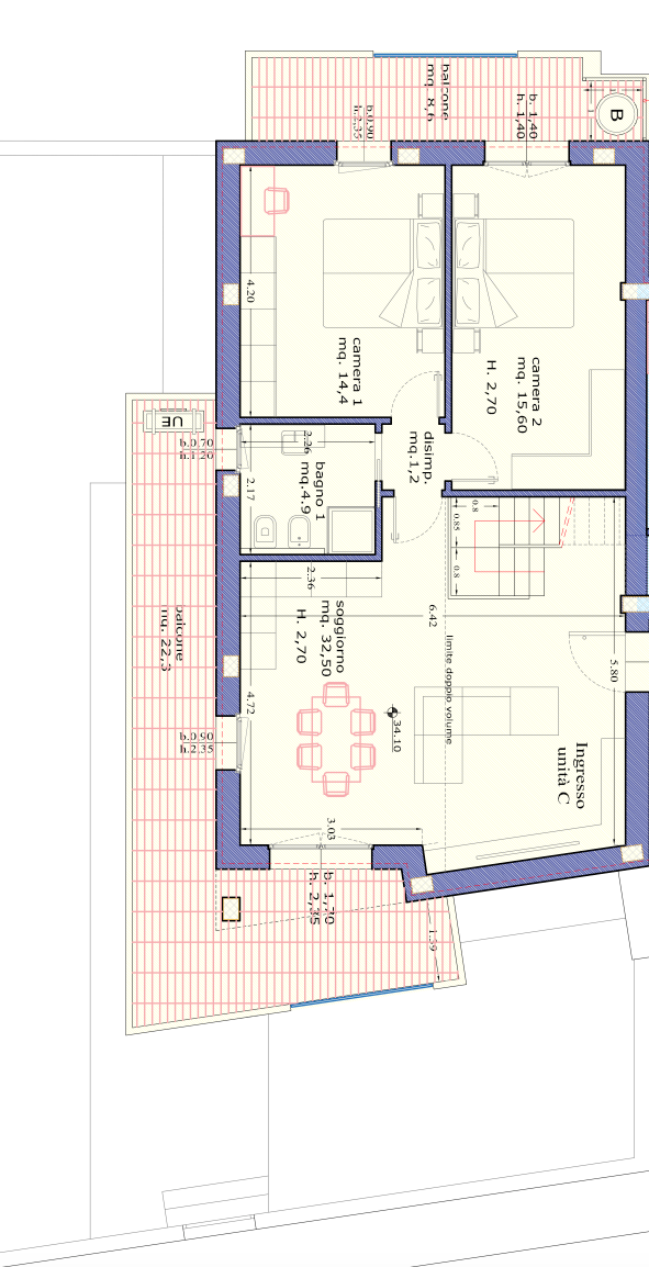 Quadrilocale nuovo a Capraia e Limite