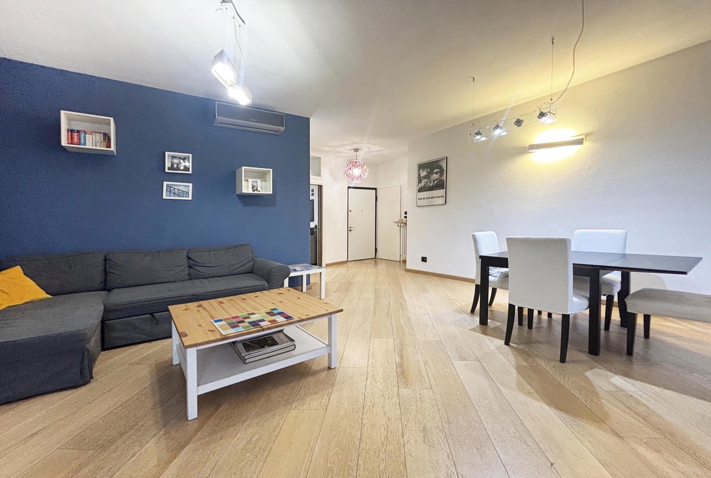 Trilocale ristrutturato a Milano