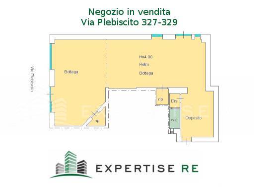 Locale commerciale in vendita a Catania, Zona centro