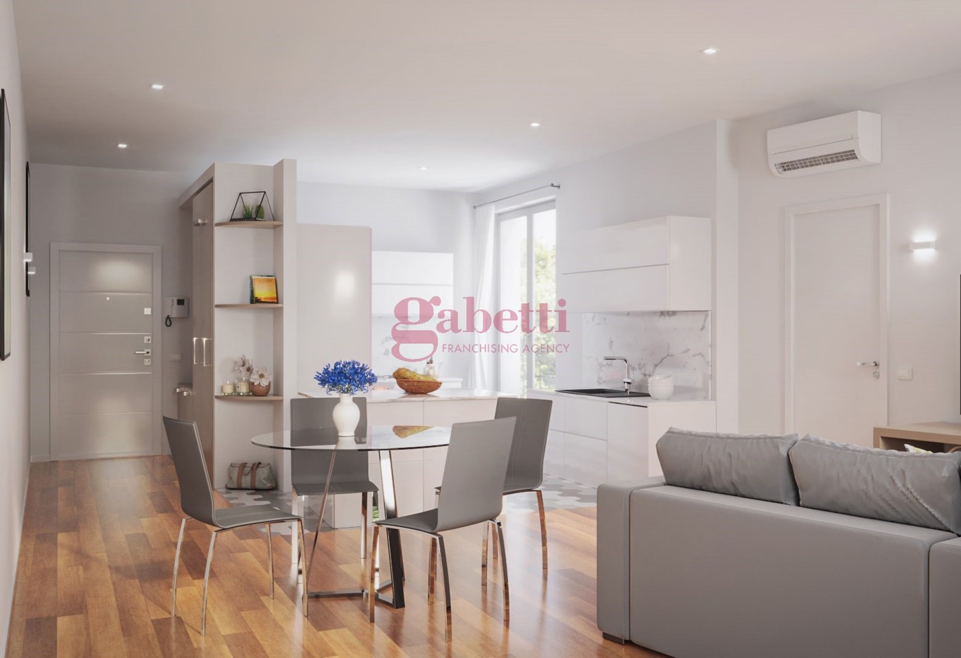 Trilocale con box a Firenze