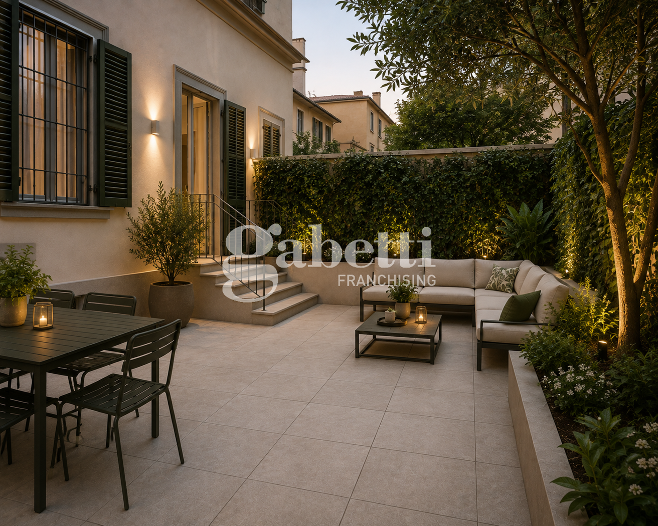 Quadrilocale con giardino a Firenze