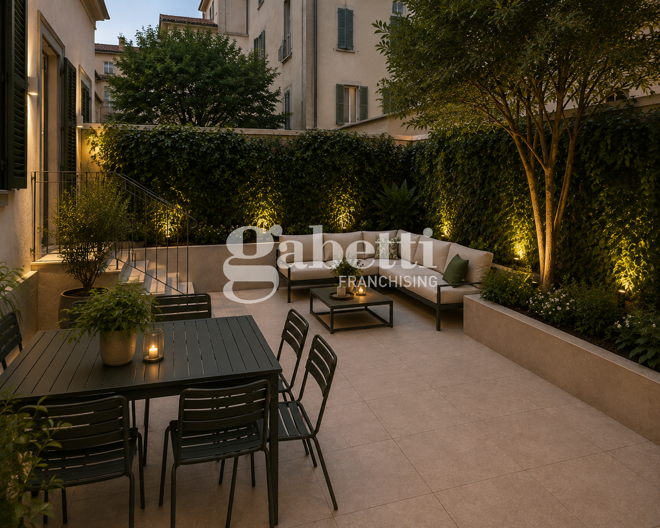 Quadrilocale con giardino a Firenze