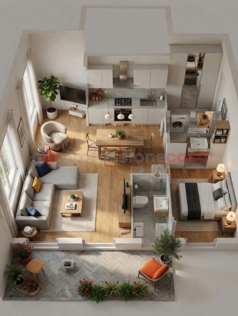 Bilocale nuovo a Busto Garolfo