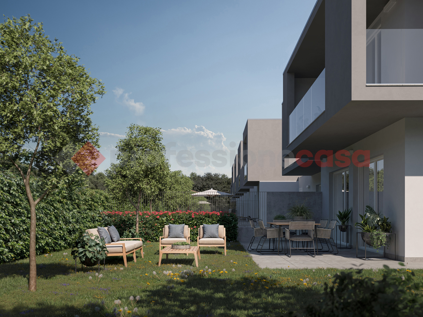 Villa con giardino a Busto Garolfo