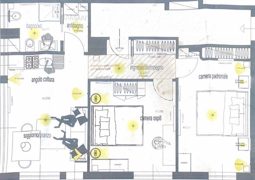 Appartamento arredato in affitto a Massa