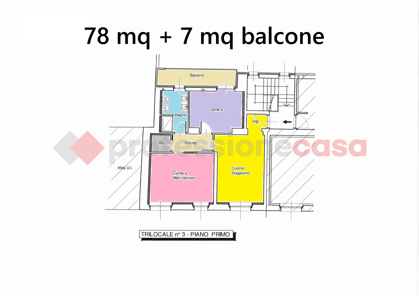 Trilocale classe A1 a Inveruno