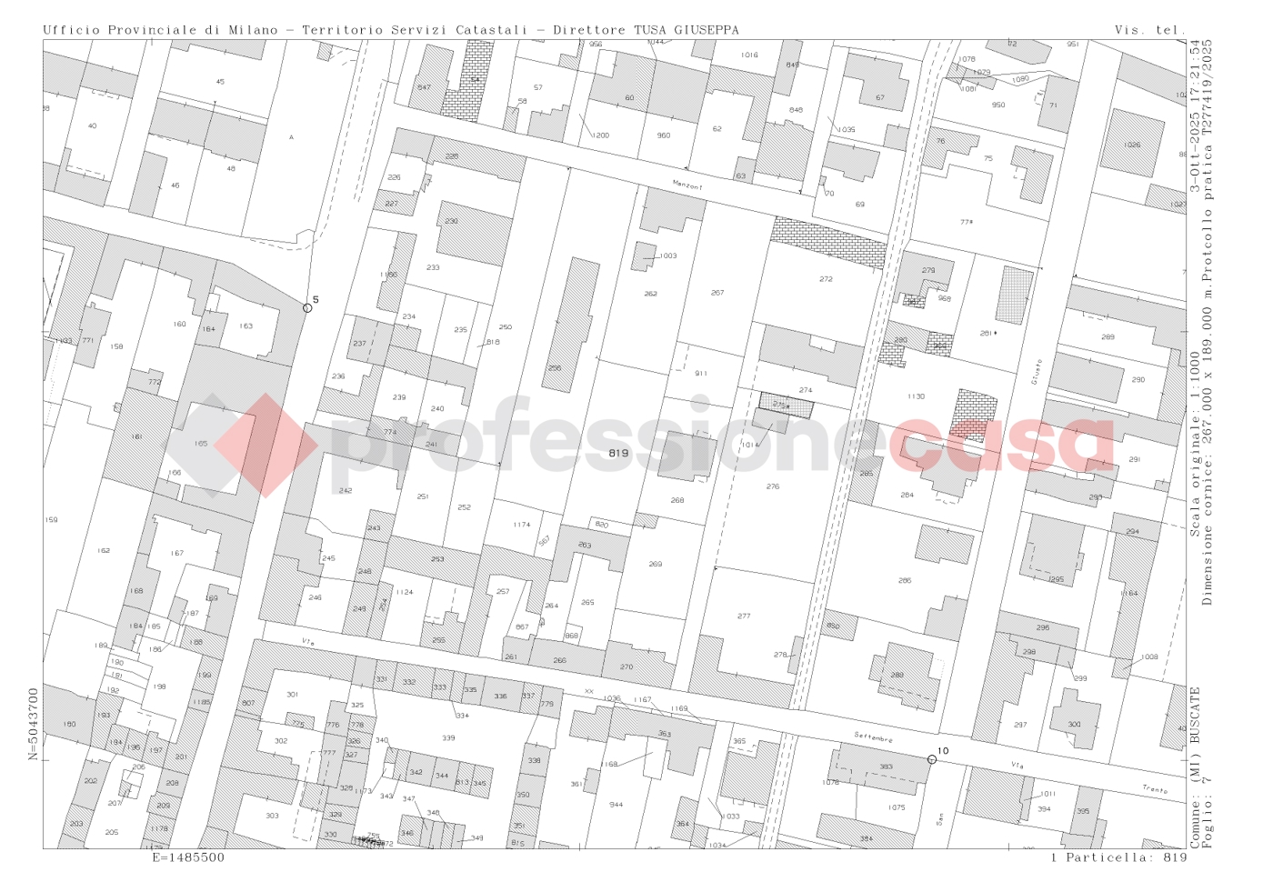 Terreno Edificabile in vendita a Buscate