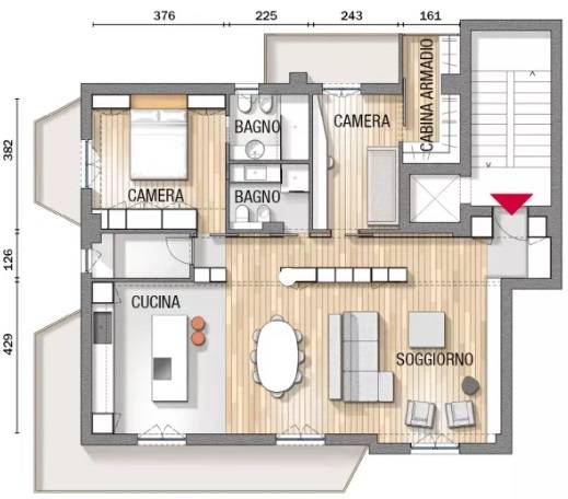 Appartamento in vendita a Udine