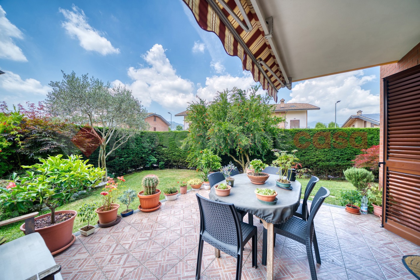 Trilocale con giardino a Pianezza