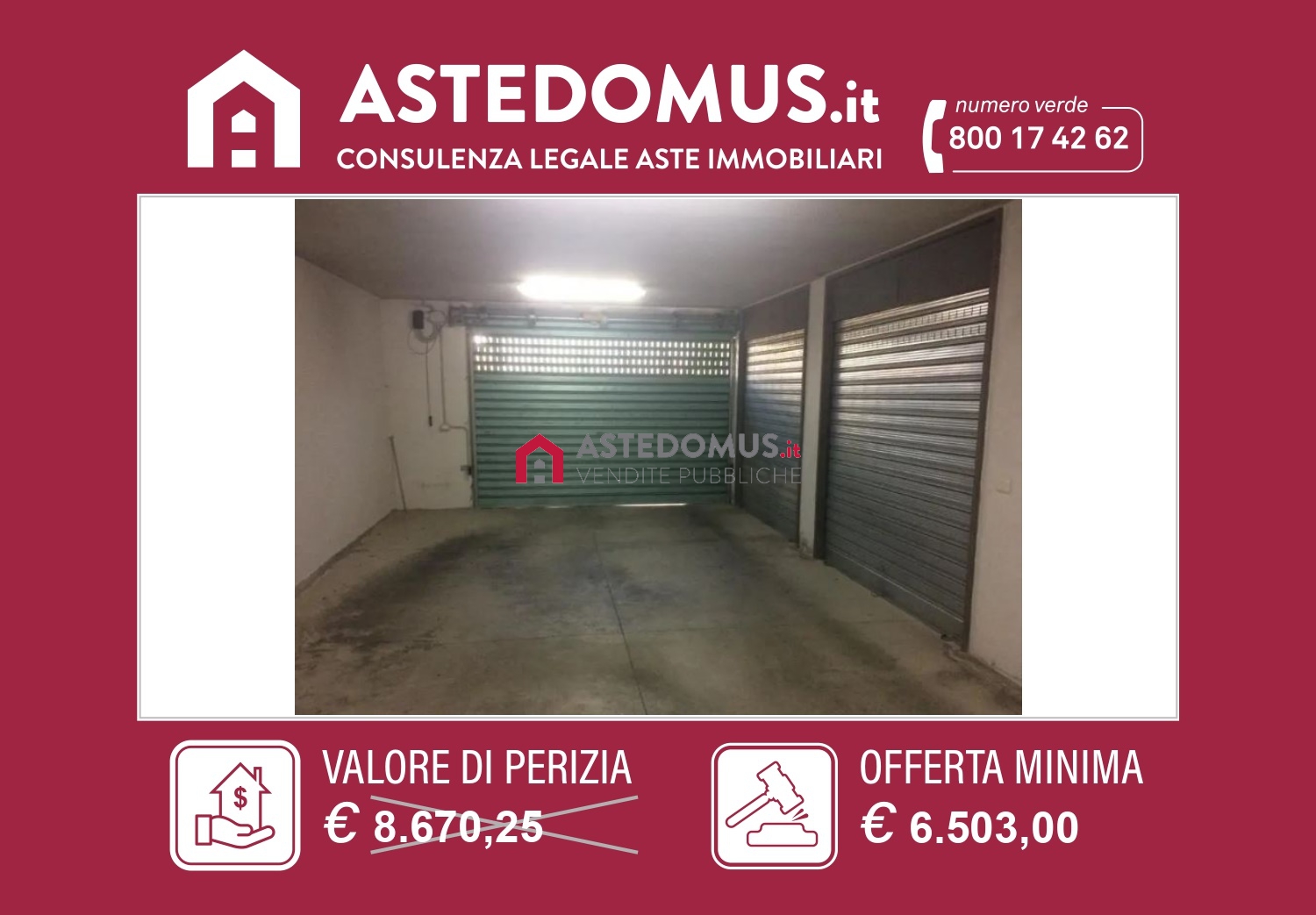 Box/Garage 20mq in vendita a Castelvetere sul Calore