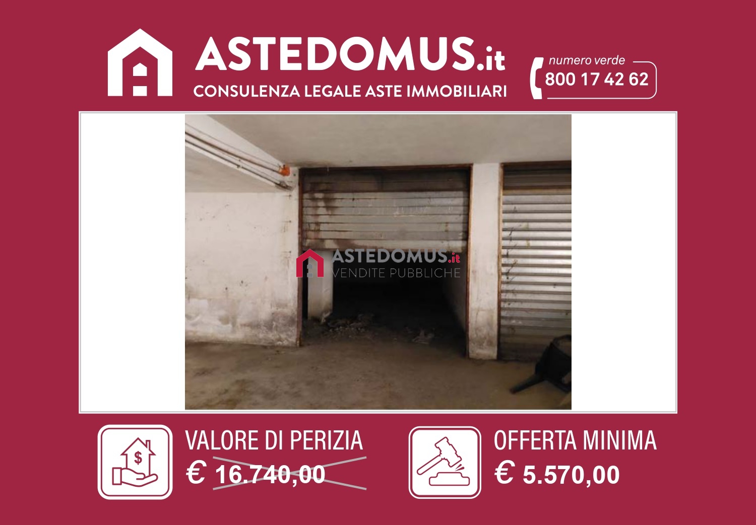 Box/Garage 31mq in vendita a Casandrino
