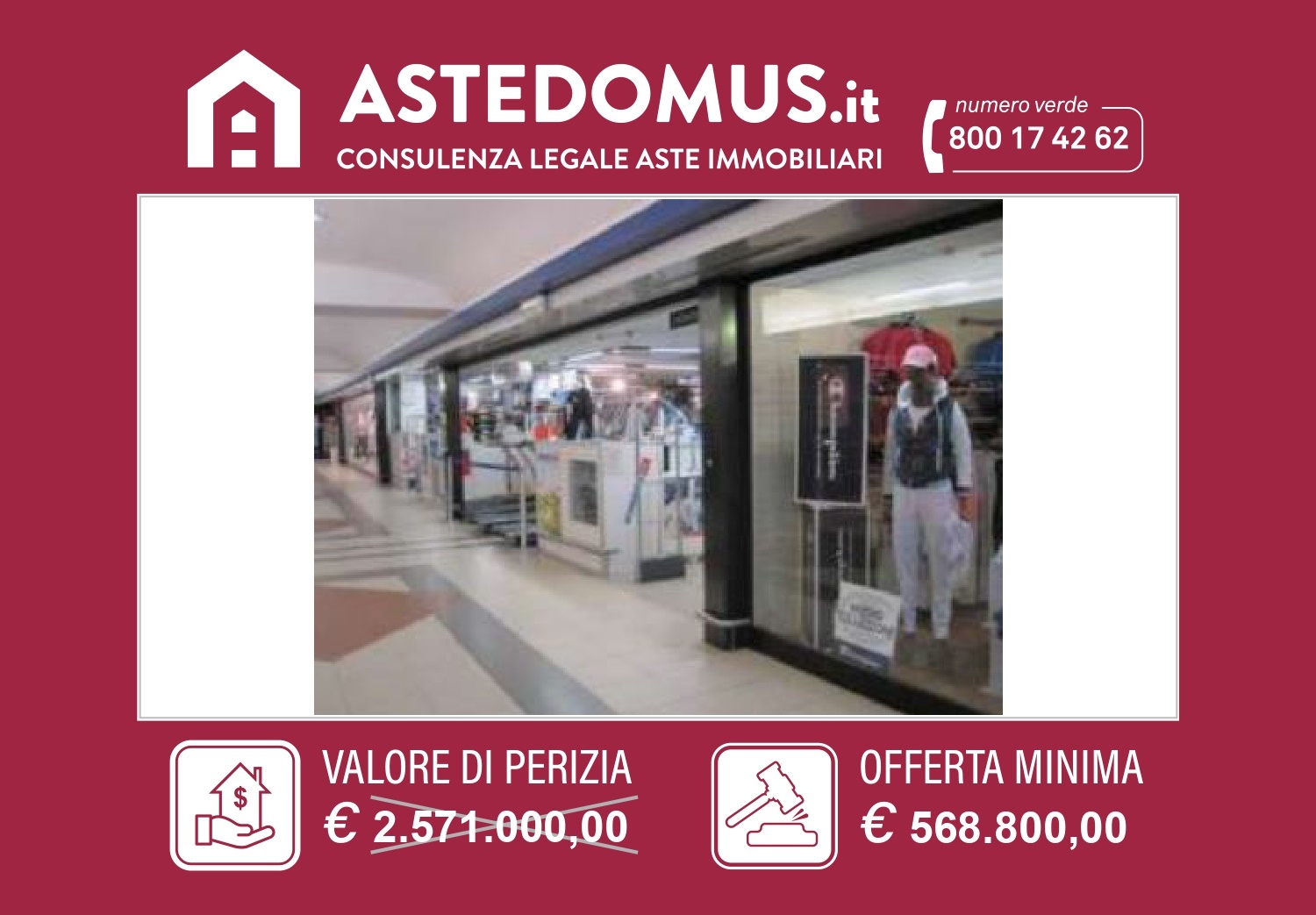 Locale commerciale classe A1 a Perugia