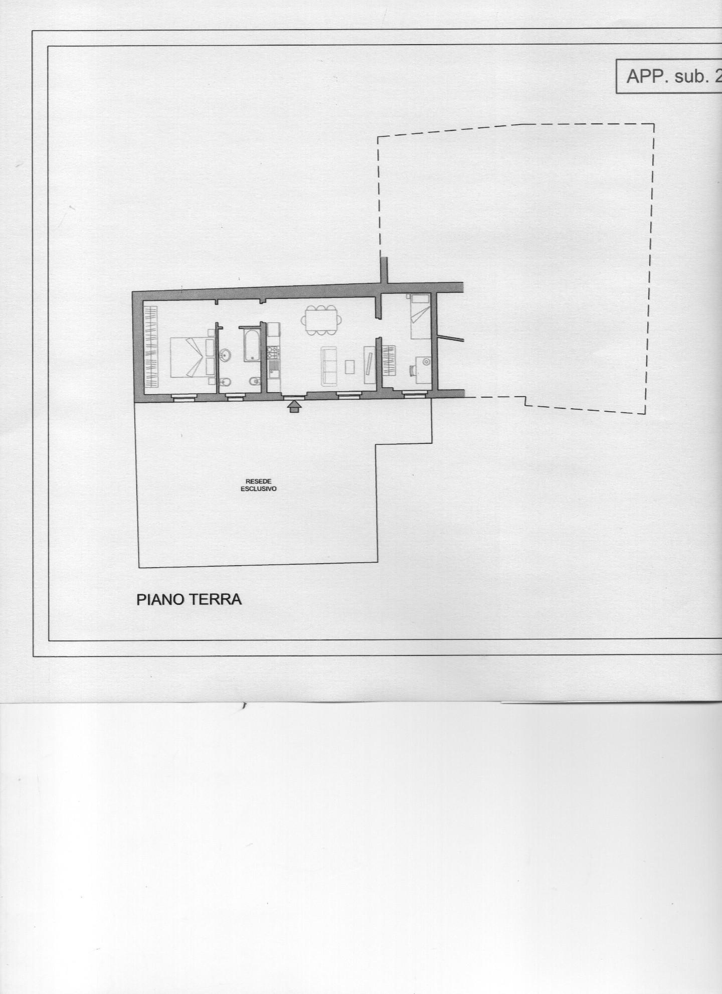 Trilocale con giardino, Sovicille carpineto