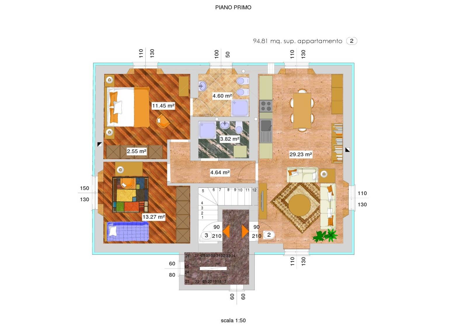 Appartamento in vendita a Algua, Rigosa