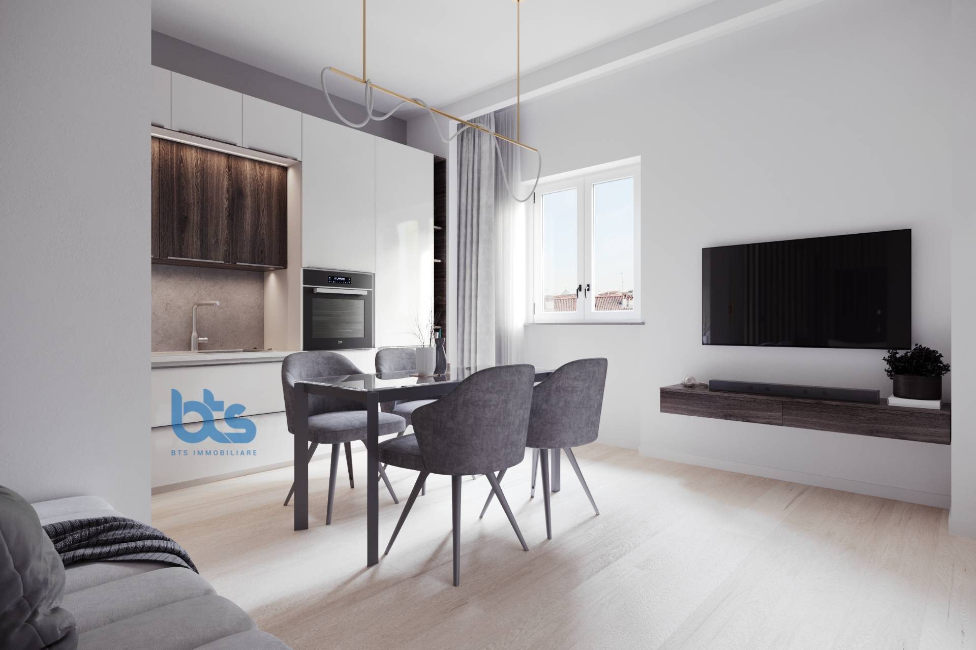 Appartamento in vendita a Bergamo, Centrale