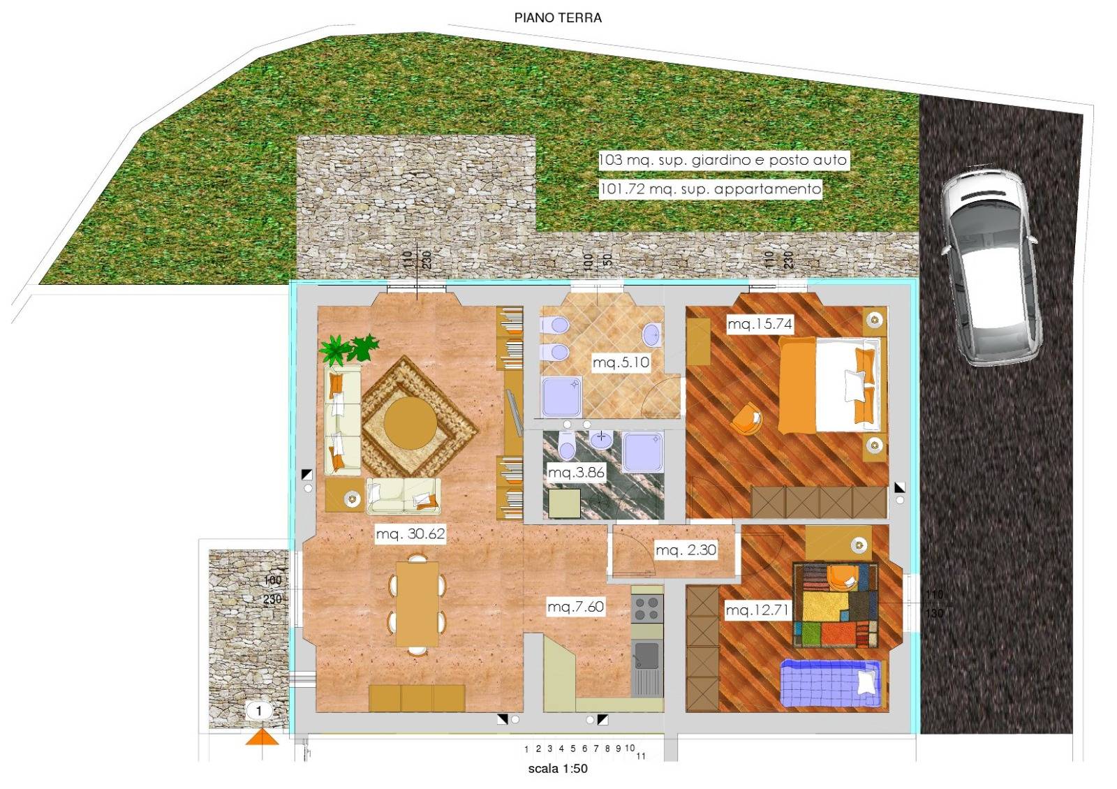 Appartamento in vendita a Algua