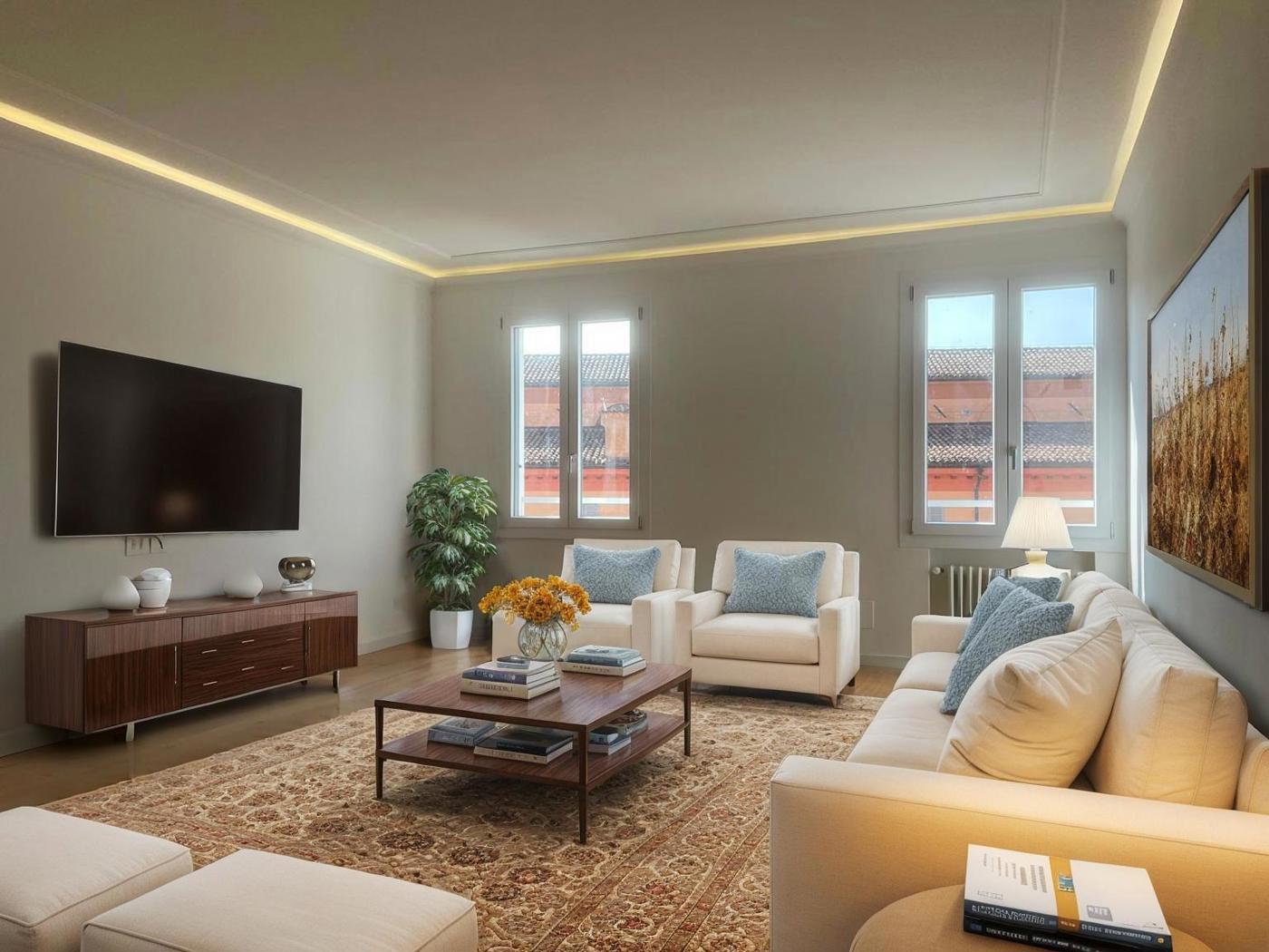 Quadrilocale con box a Modena