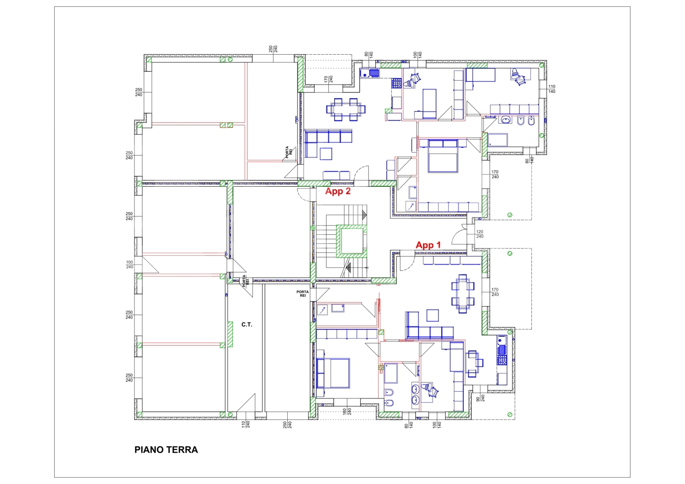 Trilocale con giardino a Nonantola
