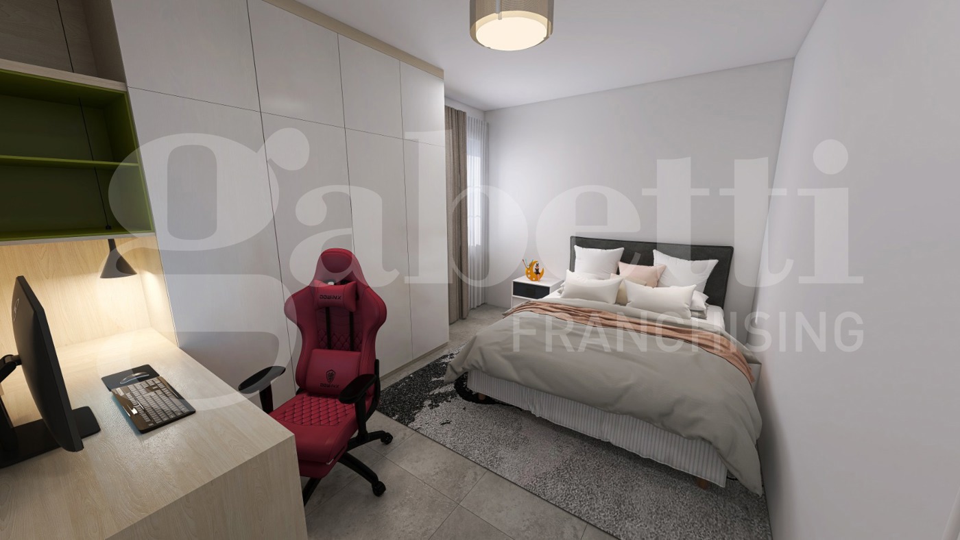 Trilocale arredato in affitto a Modena