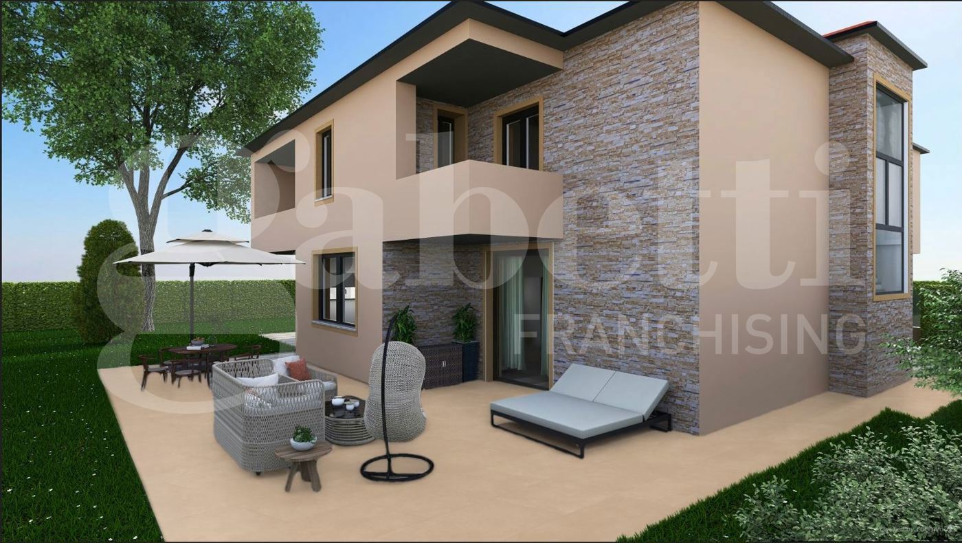 Villa Bifamiliare con giardino a Modena