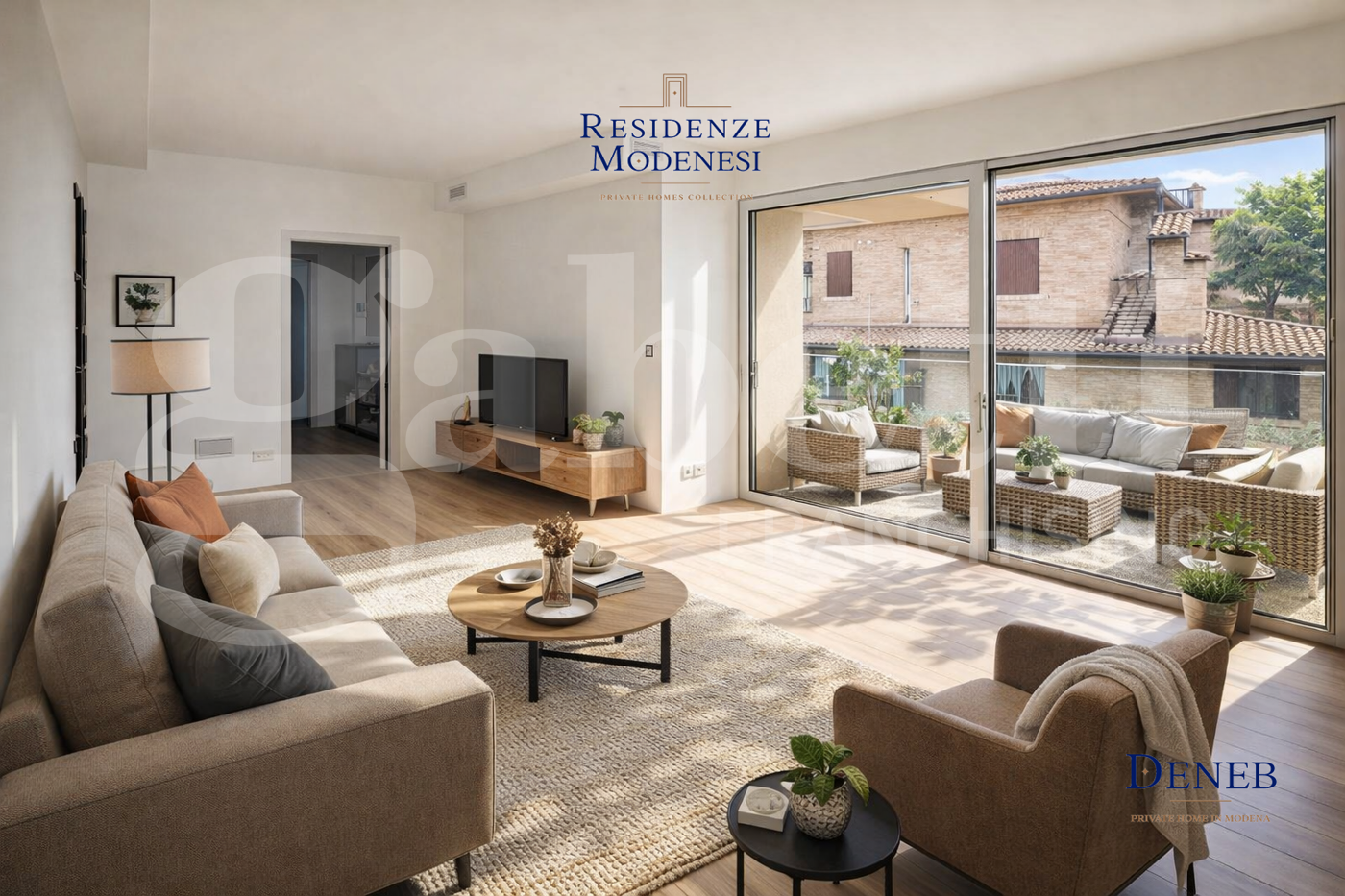 Villa Bifamiliare con giardino a Castelnuovo Rangone