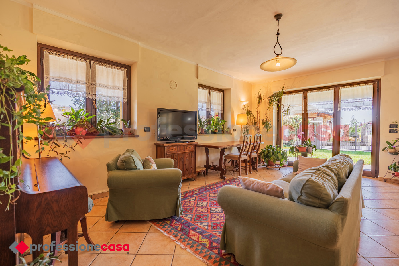 Villa con giardino a San Pietro Val Lemina