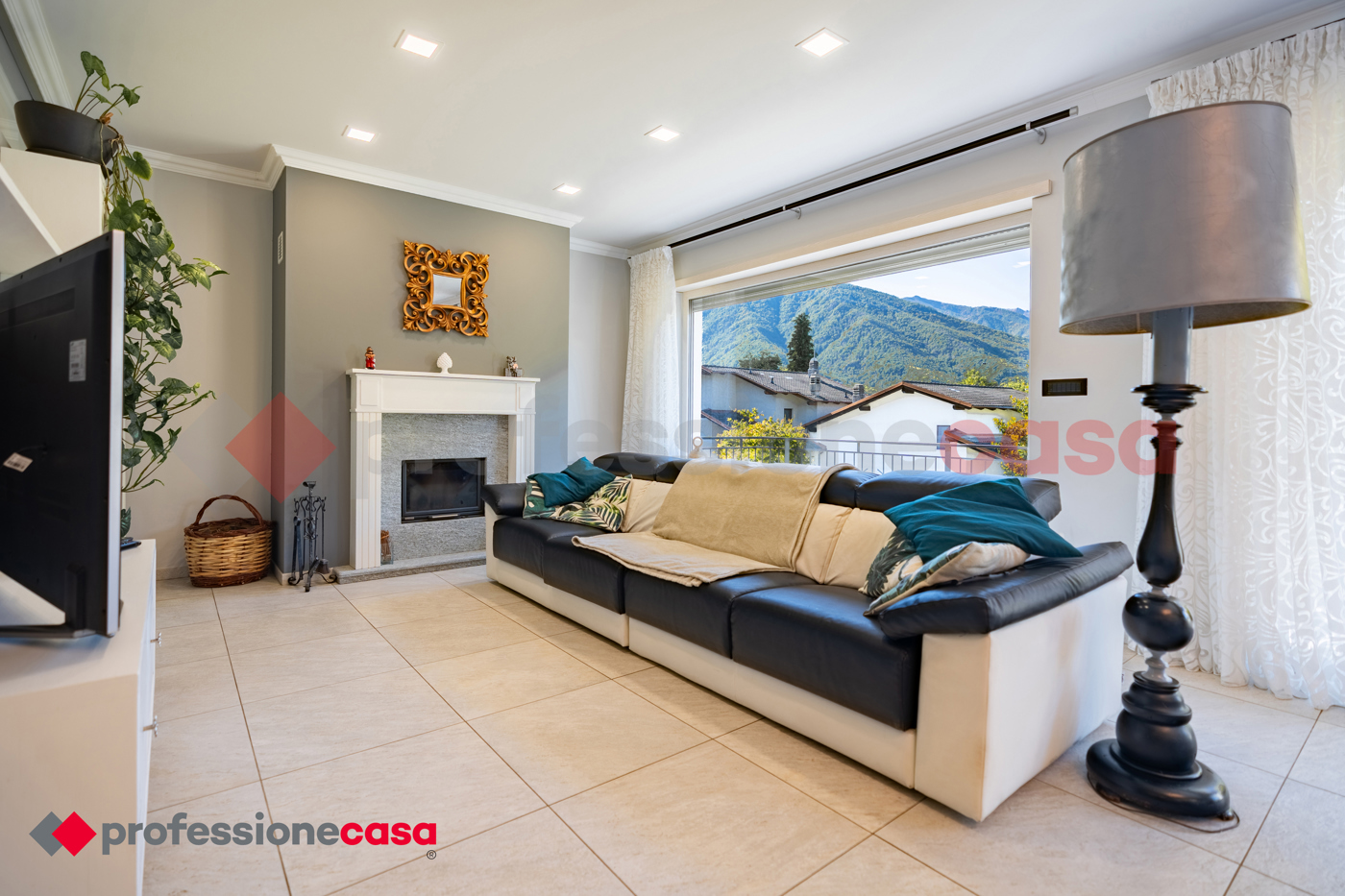 Appartamento con giardino a Perosa Argentina