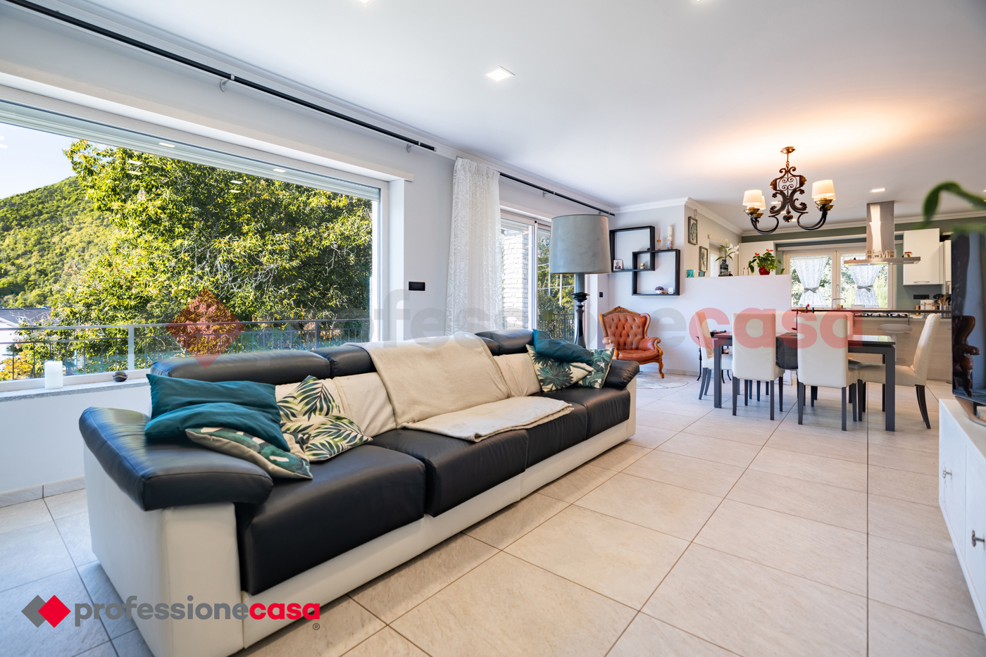 Appartamento con giardino a Perosa Argentina