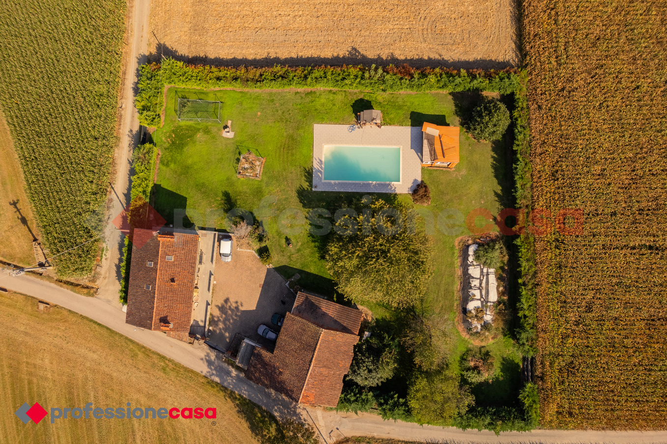 Villa con giardino a Vigone