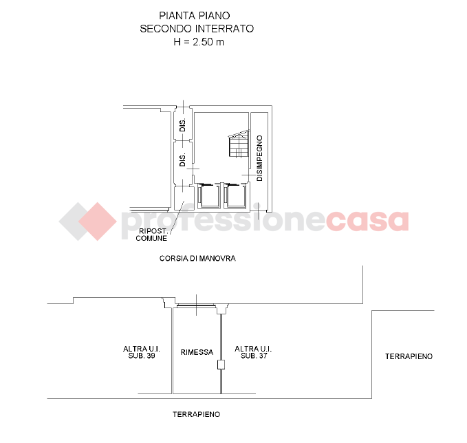 Box/Garage 18mq in vendita a Pinerolo