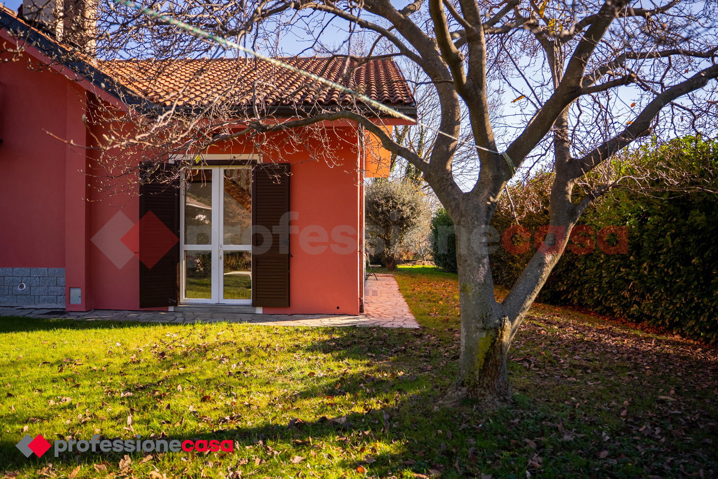 Villa con giardino a San Secondo di Pinerolo