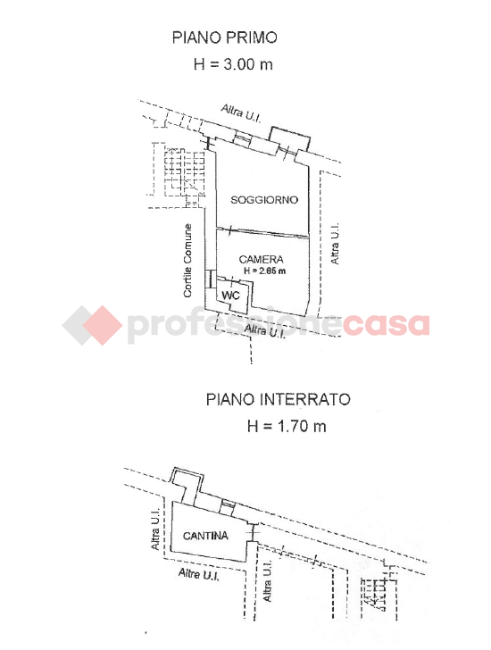 Bilocale arredato in affitto a Pinerolo