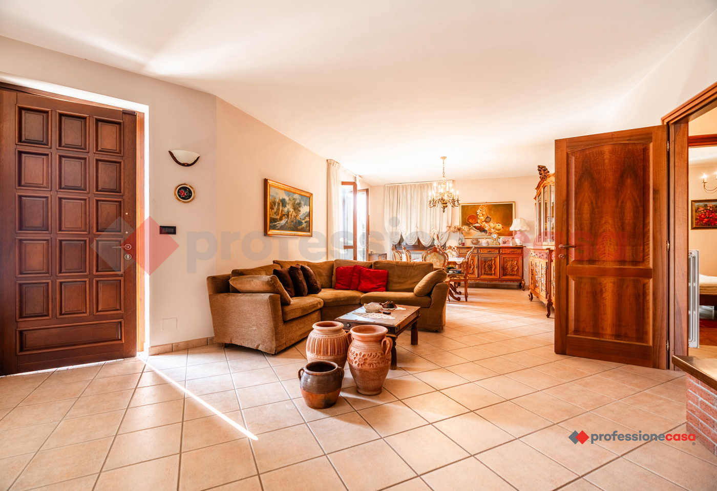 Villa con giardino a Cavour