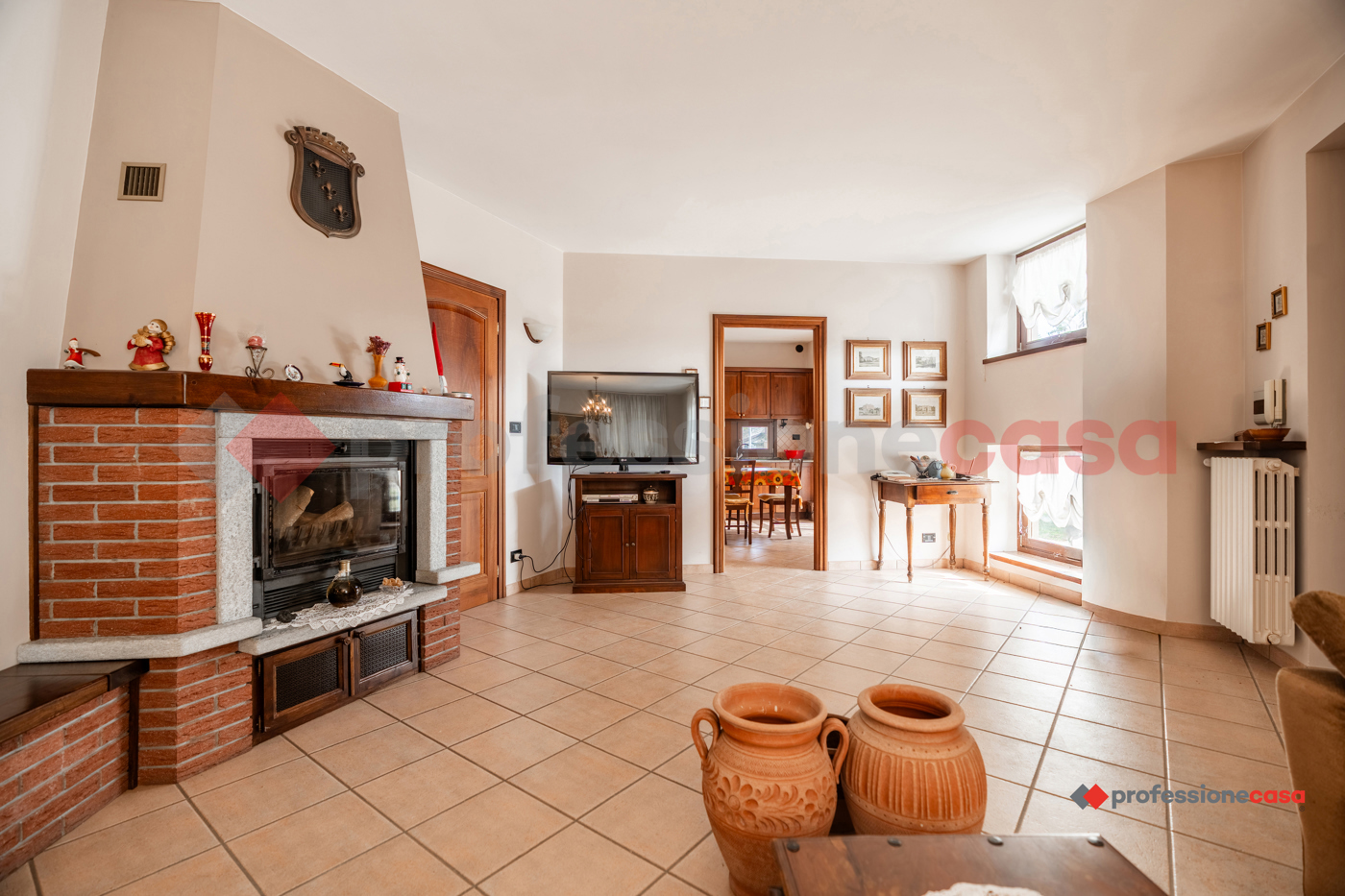 Villa con giardino a Cavour