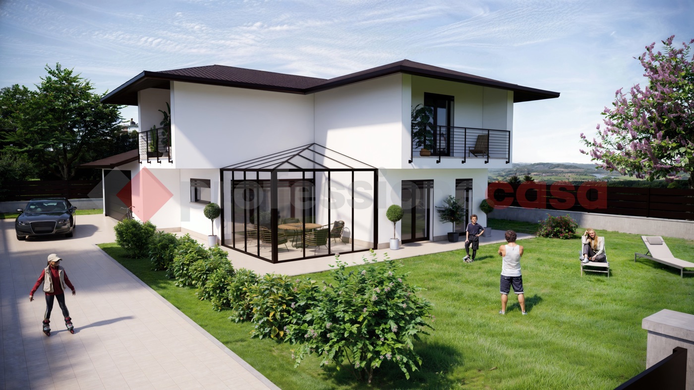 Villa con giardino a Pinerolo