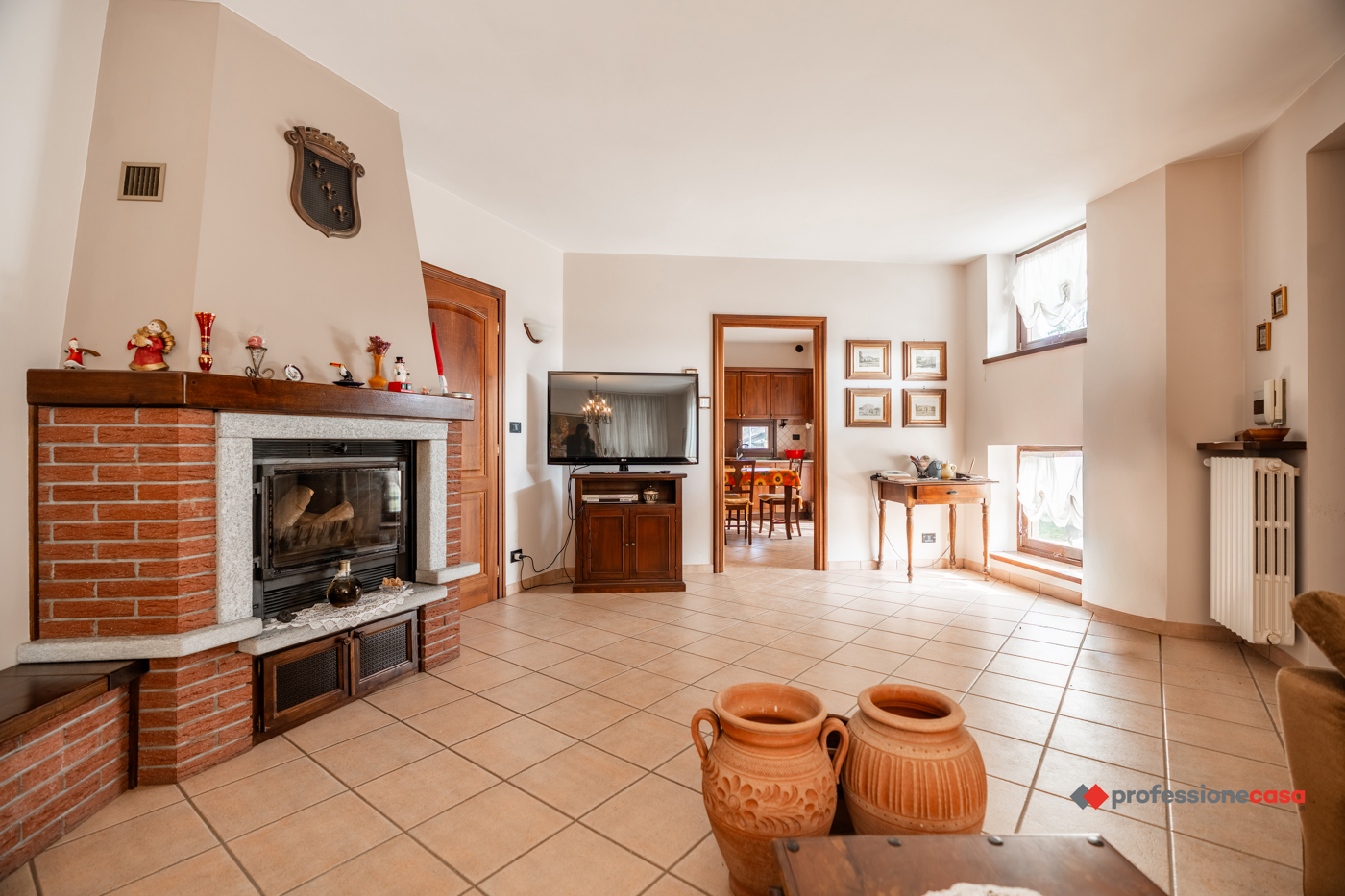 Villa con giardino a Campiglione-Fenile