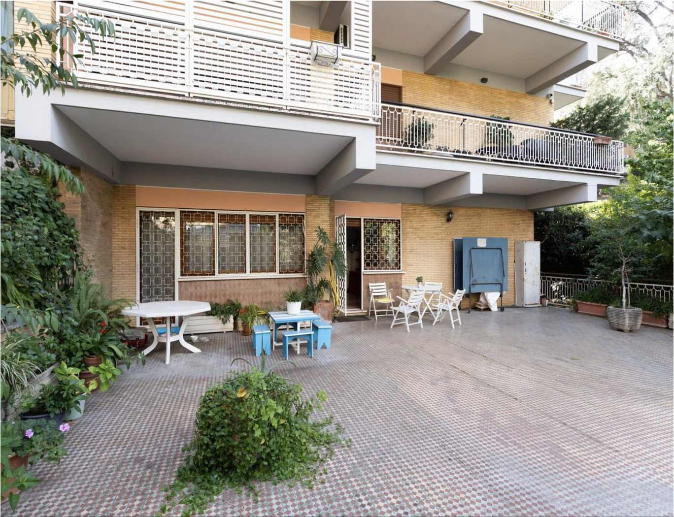 Appartamento con giardino a Roma